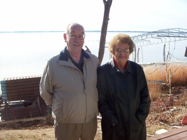 2006, Jan. 26, Howard and Carol, Spirit lake
